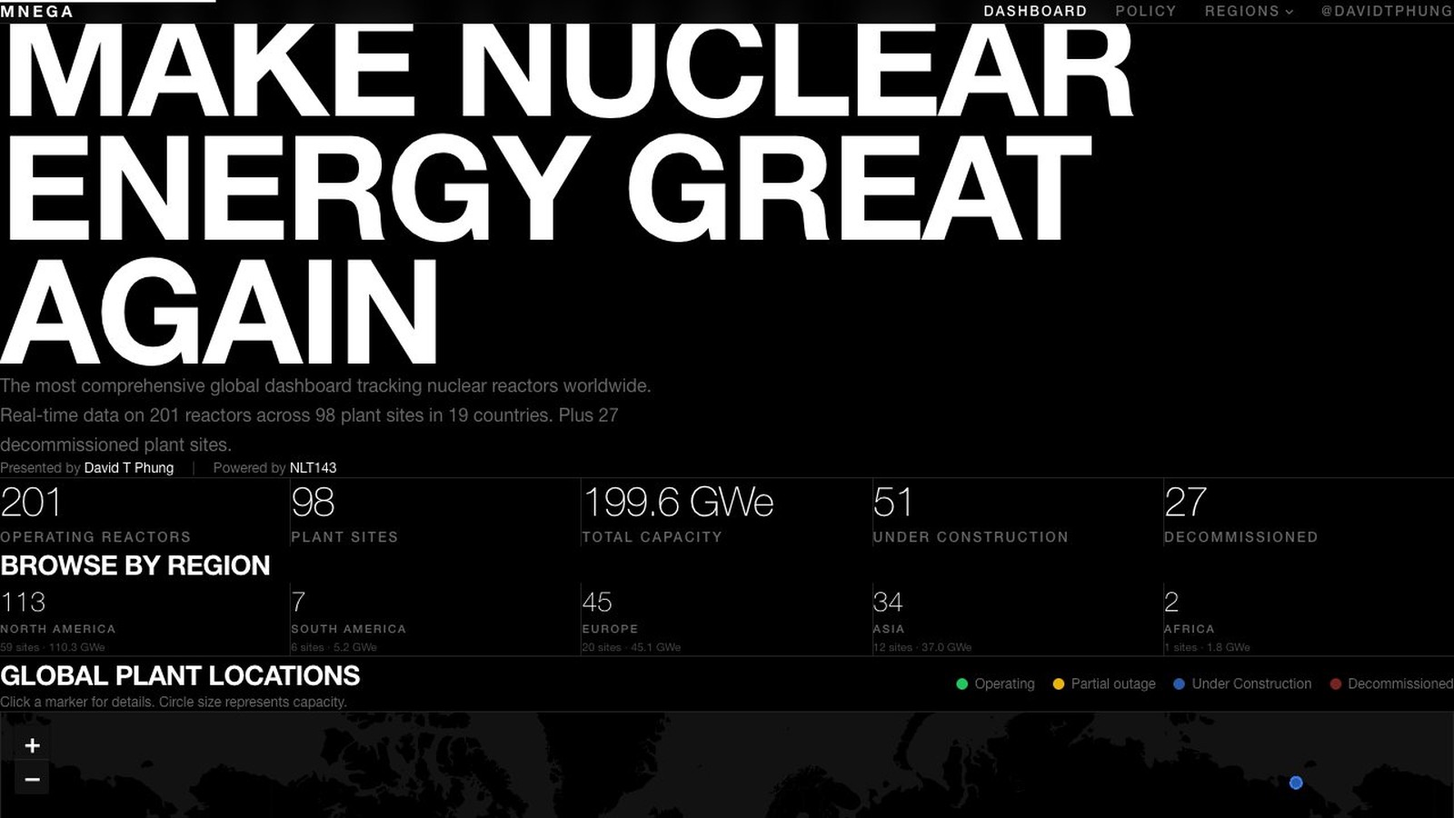 Screenshot of Make Nuclear Energy Great Again